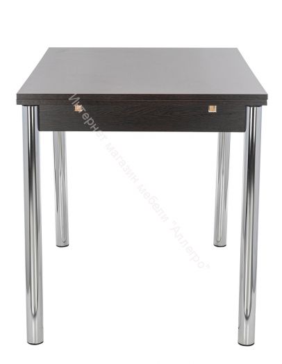 Стол раздвижной Leset Марсель 2Р Хром/Венге