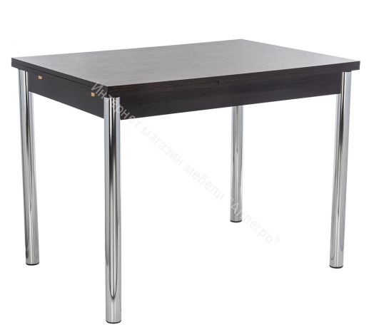 Стол раздвижной Leset Марсель 2Р Хром/Венге
