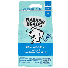 Сухой корм для собак Barking Heads Рыбка-вкусняшка беззерновой с лососем и форелью 2 кг