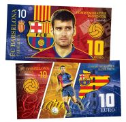 10 EURO Katalonia — Josep Guardiola. Legends of FC Barselona. (Хосеп Гвардиола)​.UNC ЯМ Oz