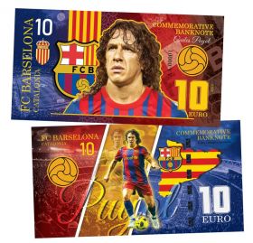 10 EURO Katalonia — Carles Puyol. Legends of FC Barselona. (Карлес Пуйоль)​.UNC ЯМ Oz