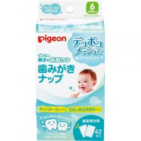 Салфетки для чистки зубов Pigeon 42 шт