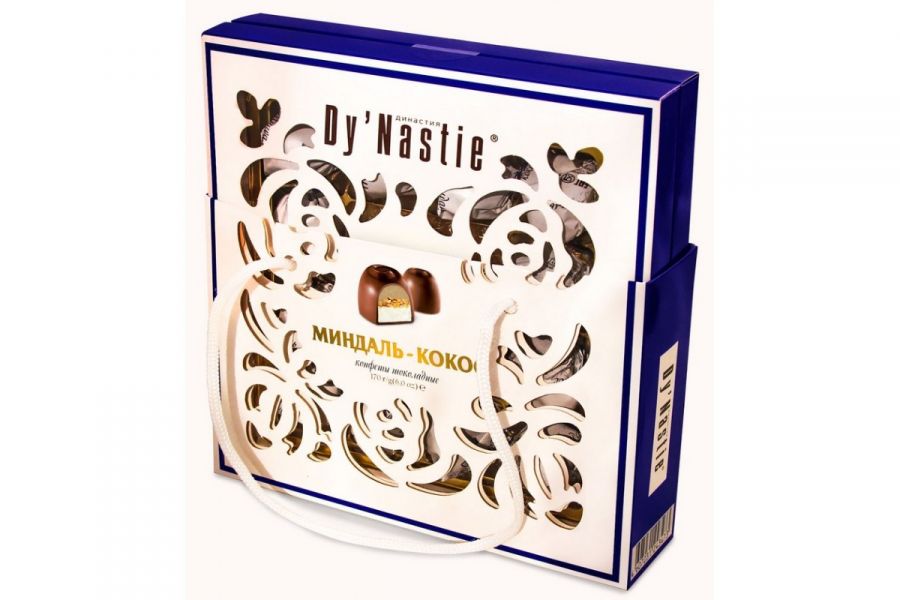 Конфеты "Миндаль кокос" 170гр