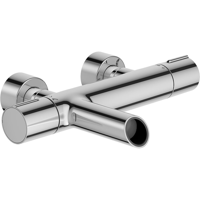 Изображение Смеситель для ванны Jacob Delafon Toobi E8992-CP с термостатом