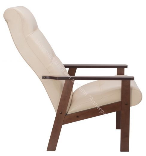 Кресло Leset Retro Polaris Beige орех