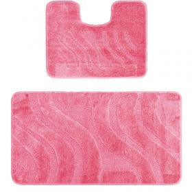 коврик CONFETTI MAXIMUS 50*80 (2шт.) 14мм розовый 580