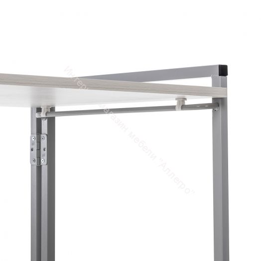 Стол раскладной Leset Энзо 1000 Бетон Пайн Светлый