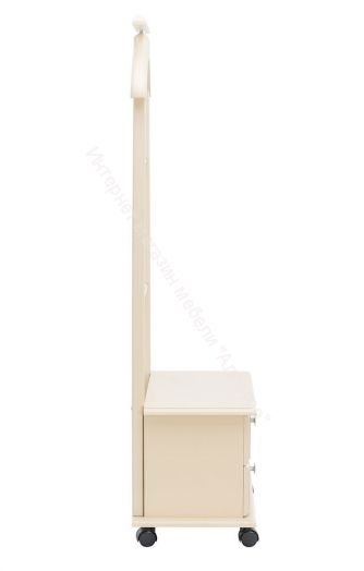 Вешалка напольная с тумбой Leset Ричмонд слоновая кость