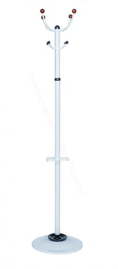 Вешалка напольная Leset Квадро-2 Белый