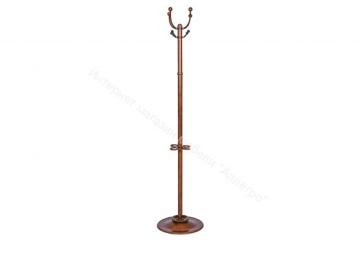 Вешалка напольная Leset Квадро-1 вишня