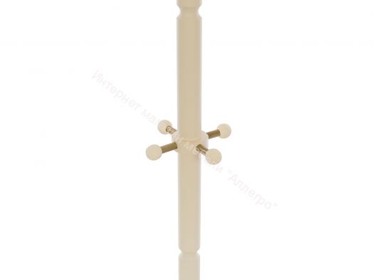 Вешалка напольная Leset Галант-2 слоновая кость