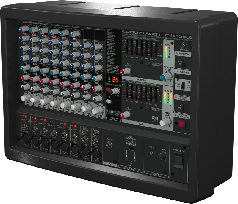 BEHRINGER PMP580S микшер с усилителем