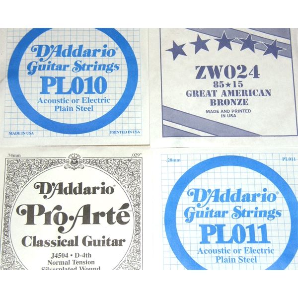 D'ADDARIO PL100 набор тонких струн