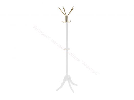 Вешалка напольная Leset Галант-3 белый