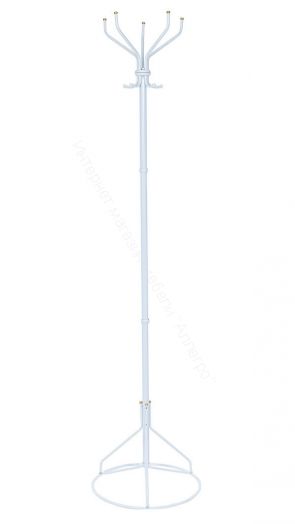 Вешалка напольная Leset Порто-2 белый