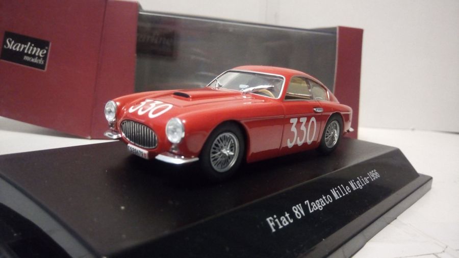 Fiat 8V Zagata Mille Miglia  1956 (Starline) 1/43