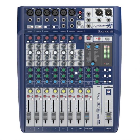 SOUNDCRAFT Signature 10 Цифровой микшерный пульт