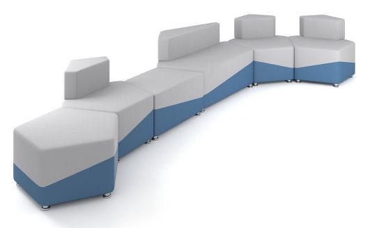 Диван модульный LM15.6 (6 модулей) 4840х1725х710 мм