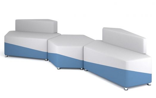 Диван модульный LM15.5 (3 модуля) 3731х1180х710 мм