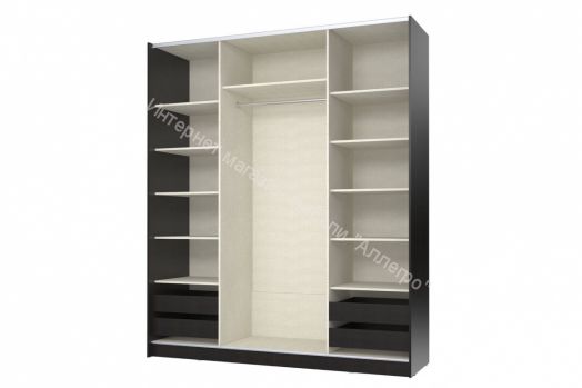 Шкаф-купе "Марвин-3 Белый глянец/Дуб феррара (2032)