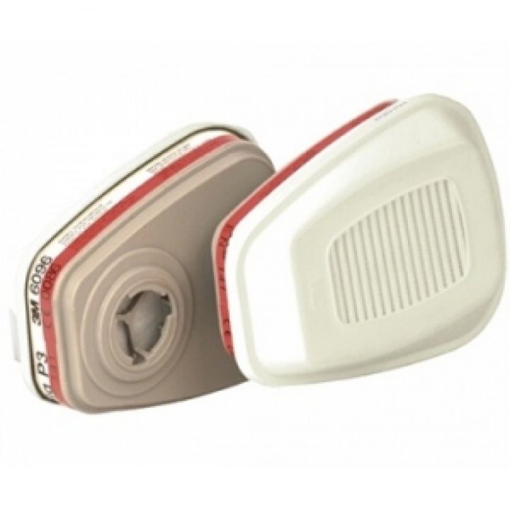 Комбинированный фильтр 3M 6096 от газов, паров, аэрозолей, А1E1HgP3 R (пара)