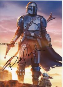 Автограф: Педро Паскаль. Мандалорец / The Mandalorian