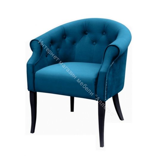 Кресло Милан Энигма темно-бирюзовая