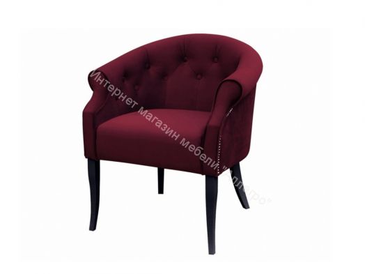 Кресло Милан Энигма Бордо