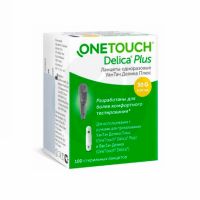 Ланцеты одноразовые УанТач Делика Плюс (OneTouch Delica Plus) 100 шт