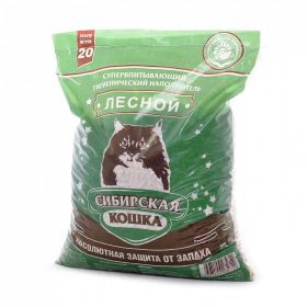 Древесный наполнитель Сибирская Кошка