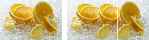 Кухонный гарнитур Риал Эко 1800 лимоны