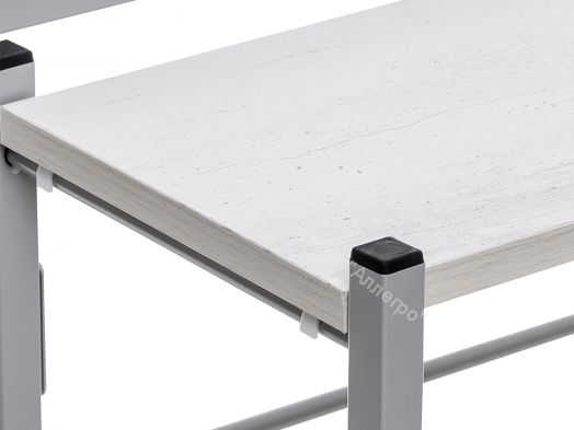 Стеллаж раскладной Leset Пако 800 Бетон Пайн Светлый