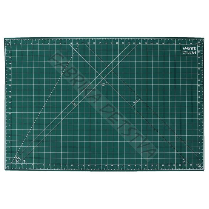 Коврик для резки (макетный) A1, непрорезаемый, 3 мм, двусторонний, 3-слойный, deVENTE