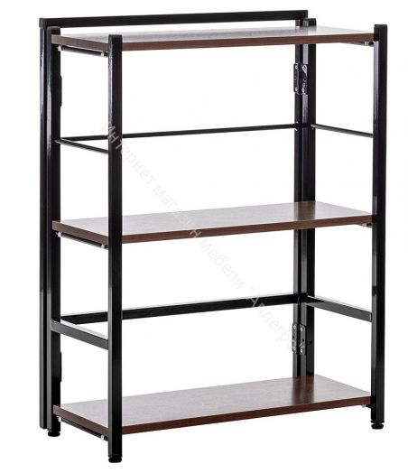 Стеллаж раскладной Leset Пако 800 Орех Донской