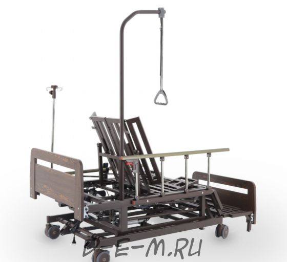 Кровать электрическая Med-Mos DB-11А (МЕ-6528H) ЛДСП Венге с регулировкой высоты