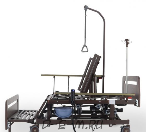 Кровать электрическая Med-Mos DB-11А (МЕ-6528H) ЛДСП Венге с регулировкой высоты