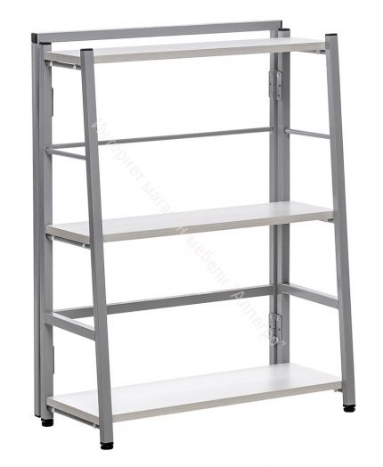 Стеллаж раскладной Leset Пако 800 трапеция Бетон Пайн Светлый