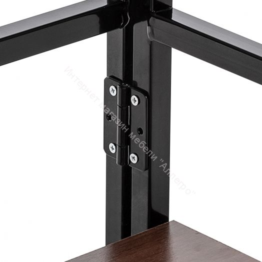 Стеллаж раскладной Leset Пако 800 трапеция Орех Донской