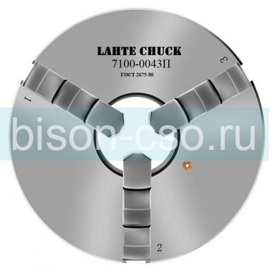 Патрон токарный 7100-0043 ф400мм ГОСТ 2675-80 с прямыми и обратными кулачками Тайвань (Китай)