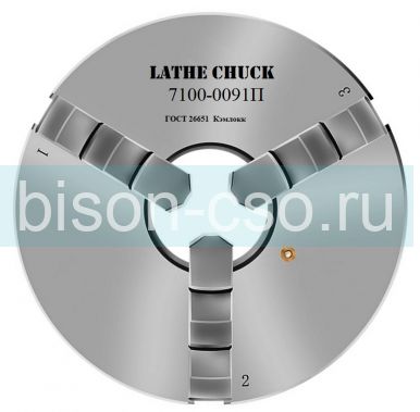 Патрон токарный 7100-0091П (К11400D11) Кэмлокк ф400мм ГОСТ 26651 Тайвань (Китай)