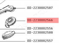 Основной мотор робота-пылесоса TEFAL X-PLORER SERIE 75 моделей RG76.... Артикул SS-2230002566.