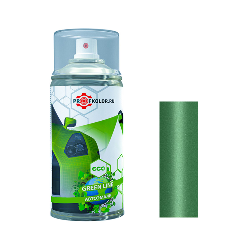 Код краски по VIN номеру на Daihatsu -DAH9610, K02-0038. Название цвета краски - Paradise Green