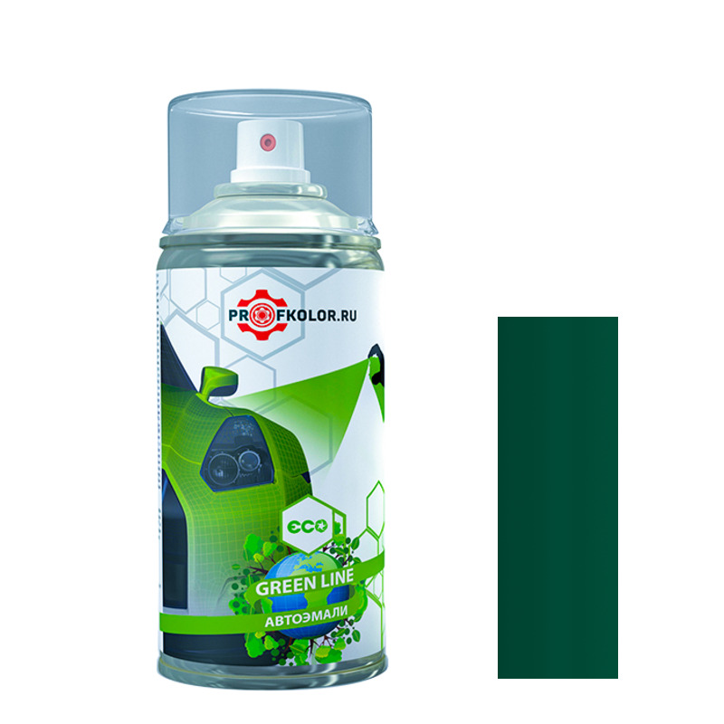 Код краски по VIN номеру на Daihatsu -DAHG10, G10. Название цвета краски - Green