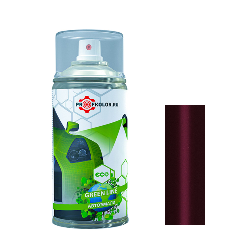Код краски по VIN номеру на Mitsubishi - P57, MITP57. Название цвета краски - Bluish Red