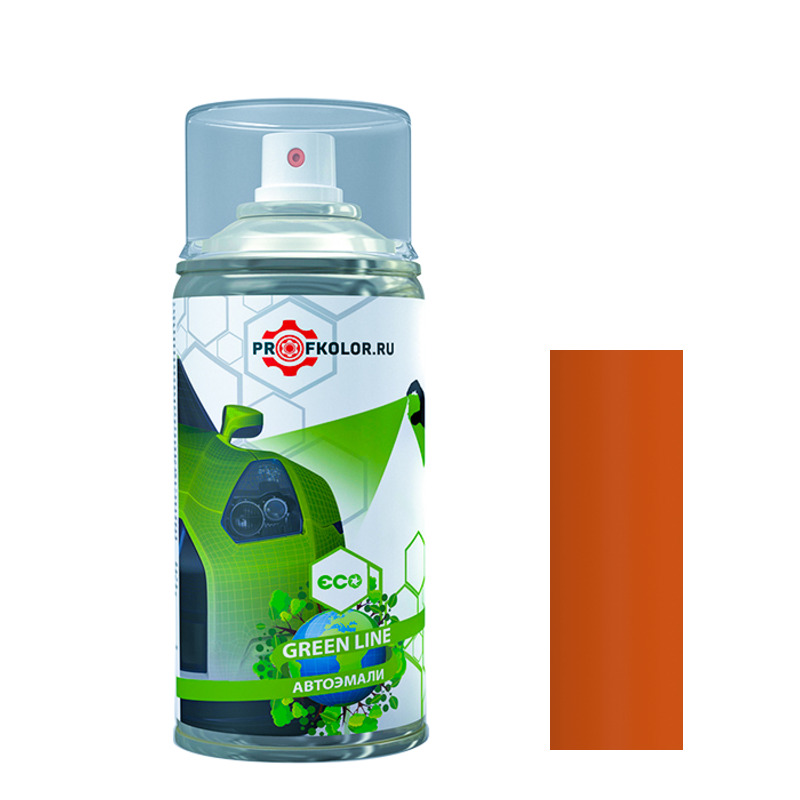 Код краски по VIN номеру на Opel - 087278, OP639, 639. Название цвета краски - Glasurit Orange