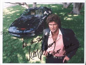 Автограф: Дэвид Хассельхофф. Рыцарь дорог / Knight Rider
