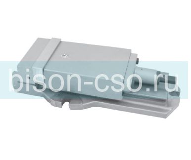 Тиски станочные 6910-155 Bison-Bial (Польша) с призматической направляющей губки