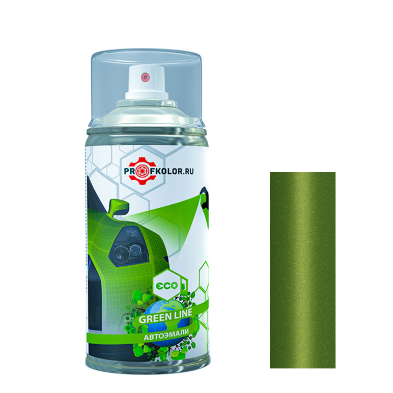 Код краски по VIN номеру на Toyota - TOY6W5, 6W5. Название цвета краски - Luminous Green