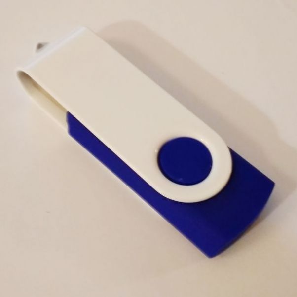 Синие флешки Twist Color 16 Gb