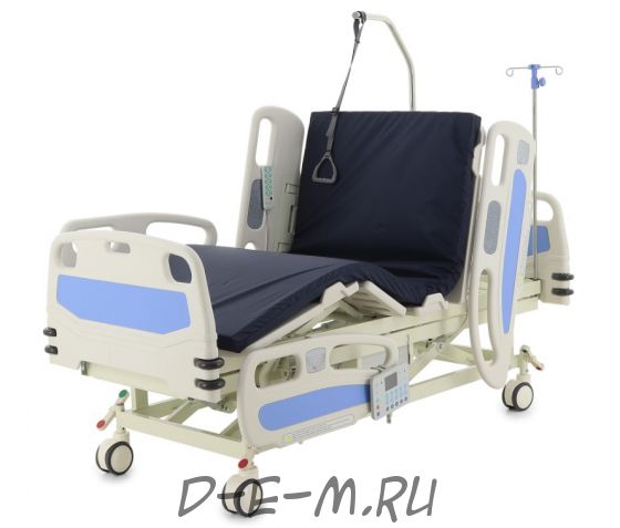 Кровать электрическая Med-Mos DB-2 (MЕ-4059П) (7 функций) со встроенными панелями управления в боковых ограждениях